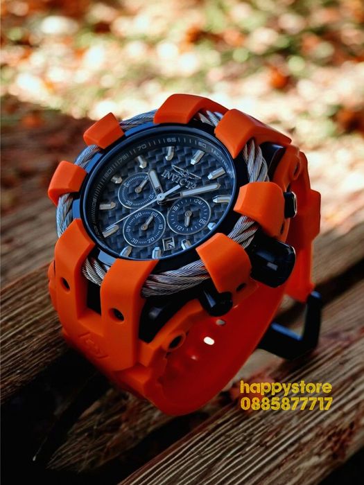 INVICTA Shock Orange 54 mm, Инвикта нов ръчен часовник