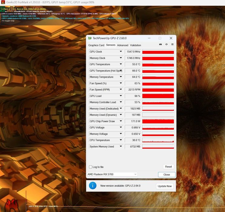 Placa video XFX Radeon RX 5700 DD 8GB GDDR6 256-bit