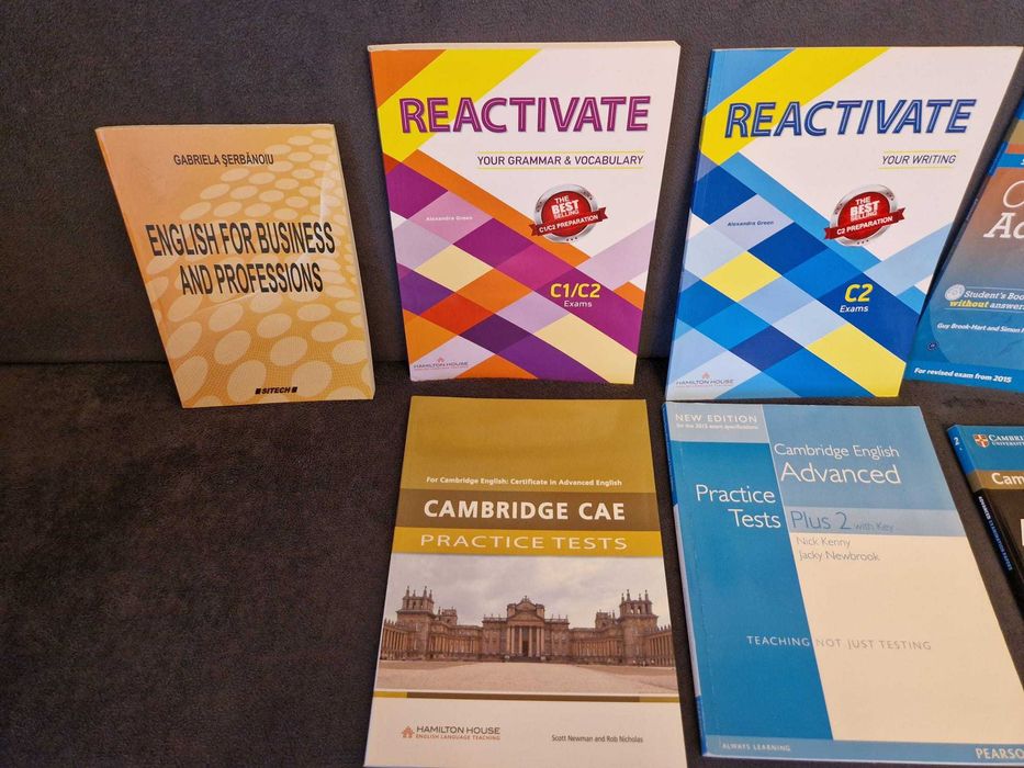 Pachet Cambridge English Engleza C1 C2 CAE CPE Advanced IELTS TOEFL