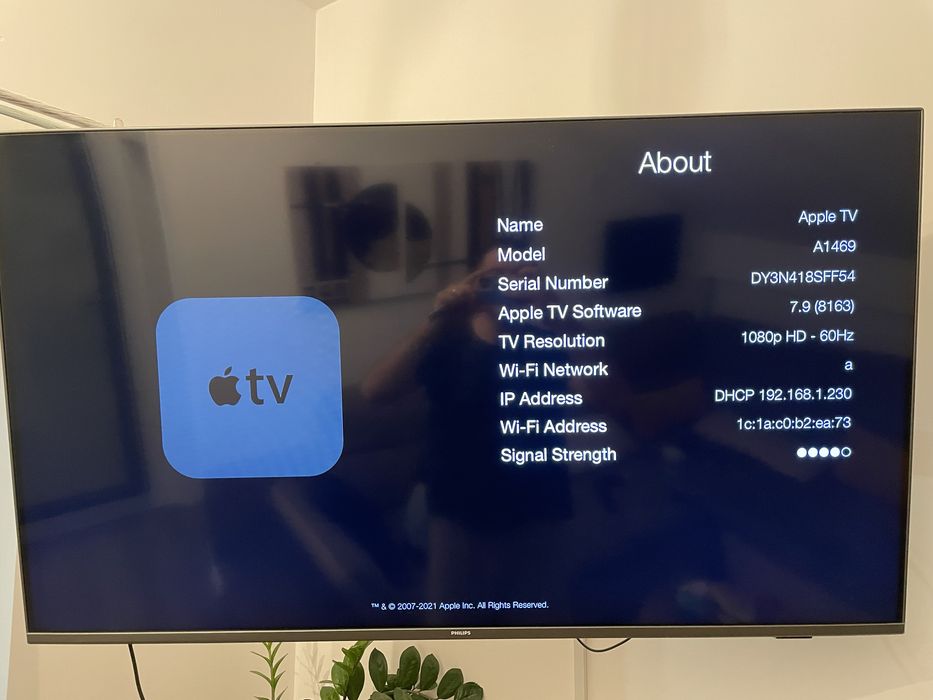 Apple TV A1469 – Full HD 1080p / AirPlay / Media Streamer