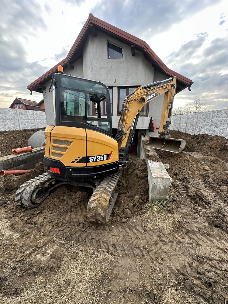 Servicii cu utilaj 3,8T, carotari, video inspectii, suduri