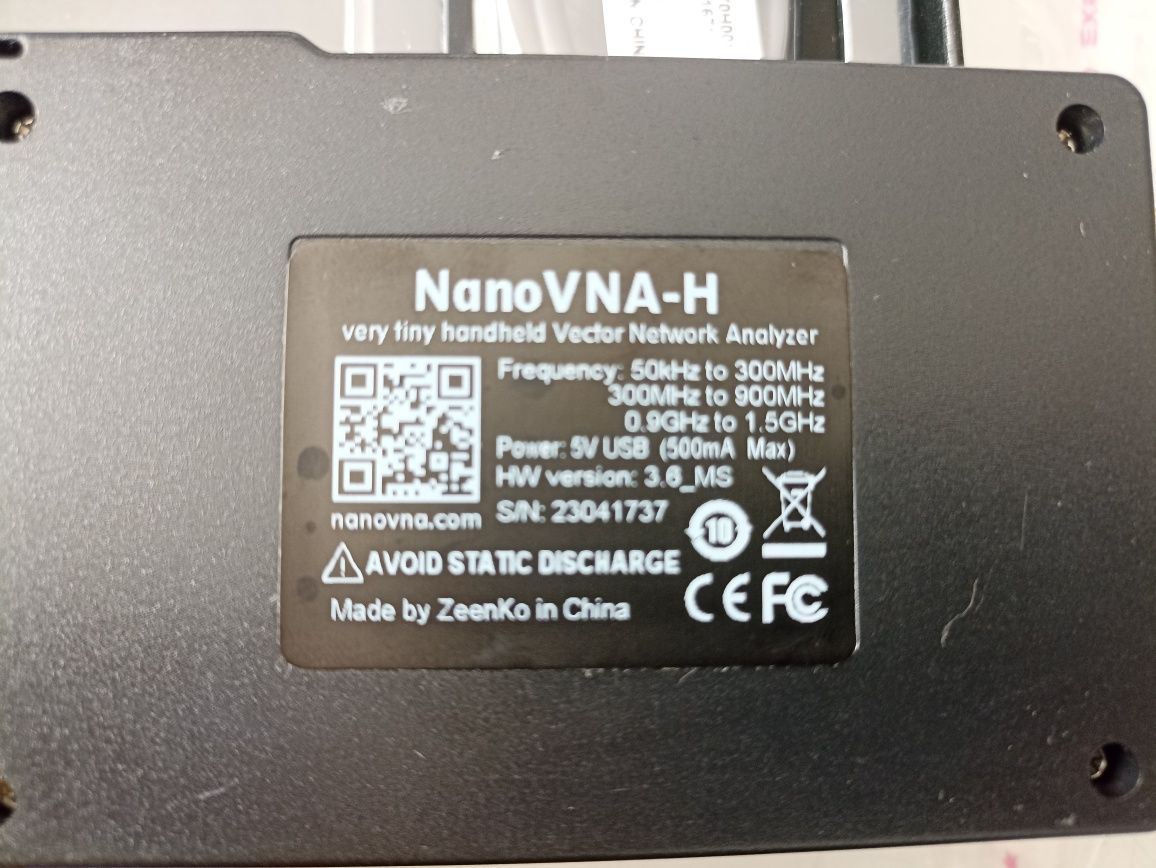 Антенный анализатор nanovna 50kHz 1.5 GHz новый в коробке