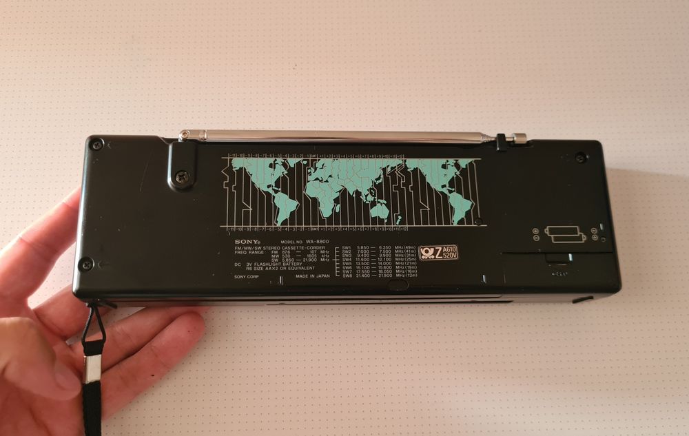 Sony WA-8800 Radio Casetofon Portabil Mini Boombox Walkman ICF Rar