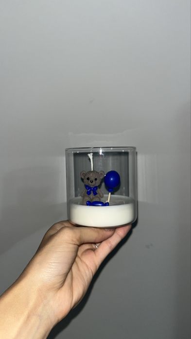 Ароматна соева свещ “Мече”