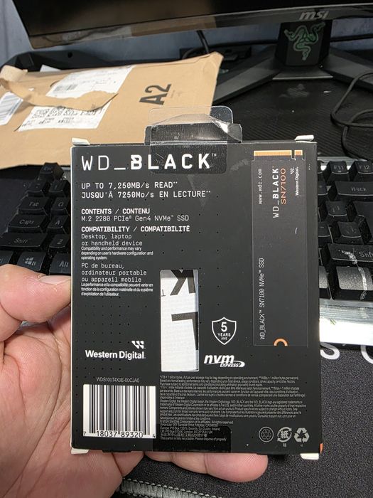 SSD wd_black sn7100 1tb