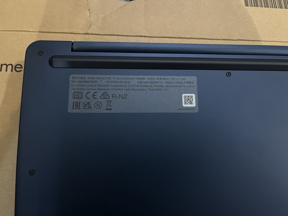Laptop Lenovo Chromebook ideaPad Slim 3 14M868 64Gb 4Gb Ram ca Nou
