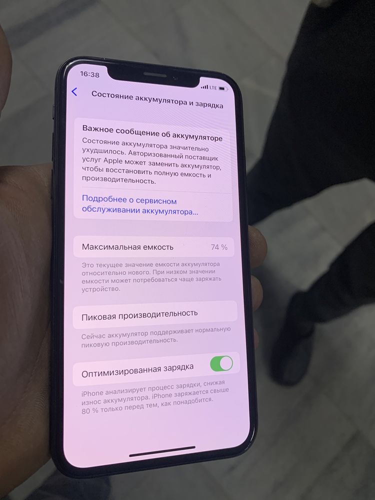 Iphone xs 64gb holati ideal korobka dokument bor