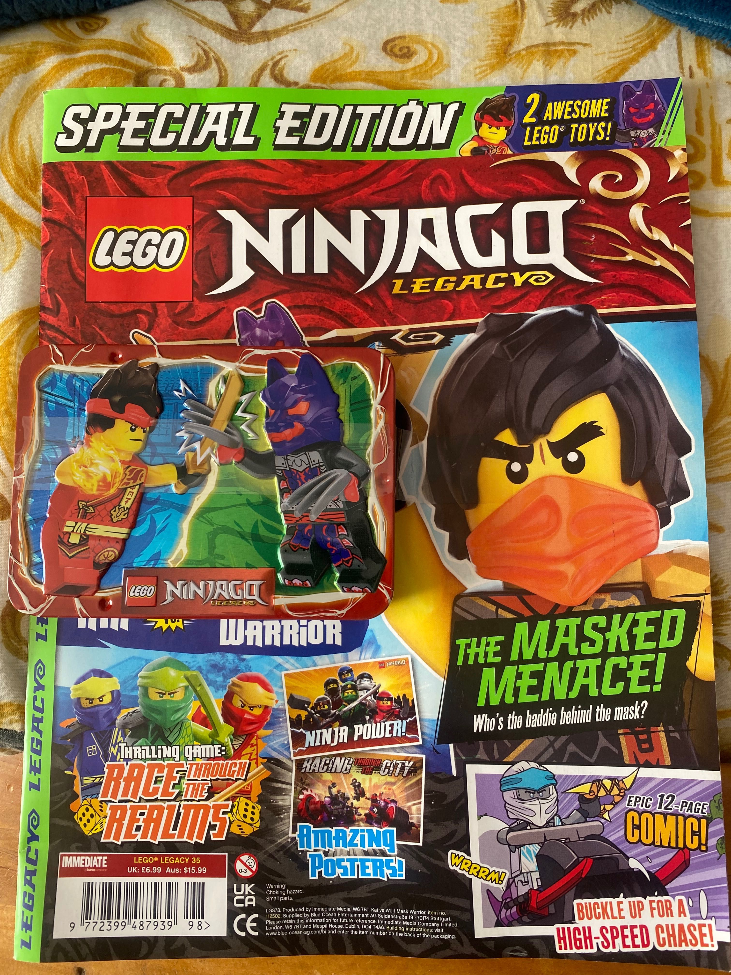 Списание Lego Ninjago Dracons Rising номер 121,125,126,30 лева за брой