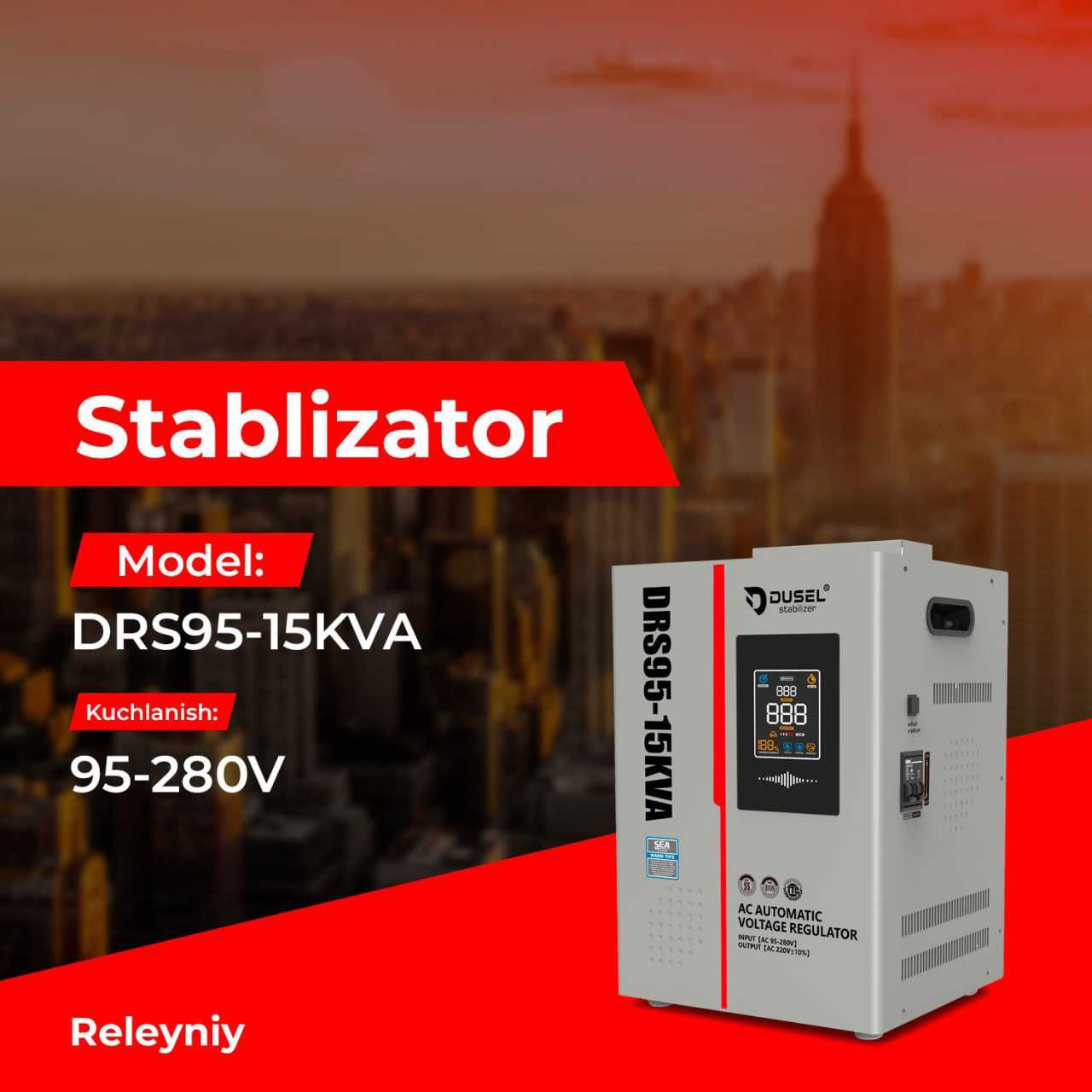 Стабилизатор от 5KVA до 20KVA / Stabilizator 5KVA dan 20KVA gacha