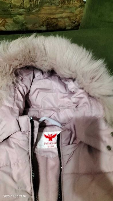 пуховик для девочки