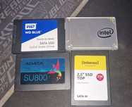 Varietati de ssd 256 GB Intel/Adata/WD blue/Intenso