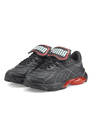 Pantofi sport de piele cu cusaturi contrastante Dome King PUMA 5.5(36)