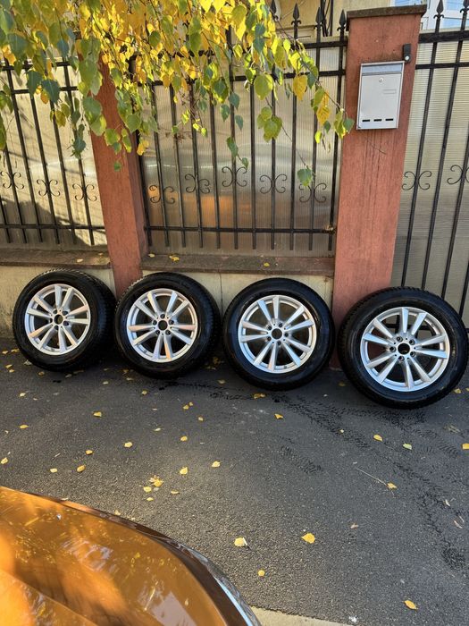 Jante x5 r18 cu anvelope iarna 2022 Cormoran