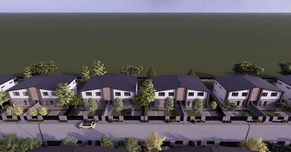 Casa moderna tip duplex