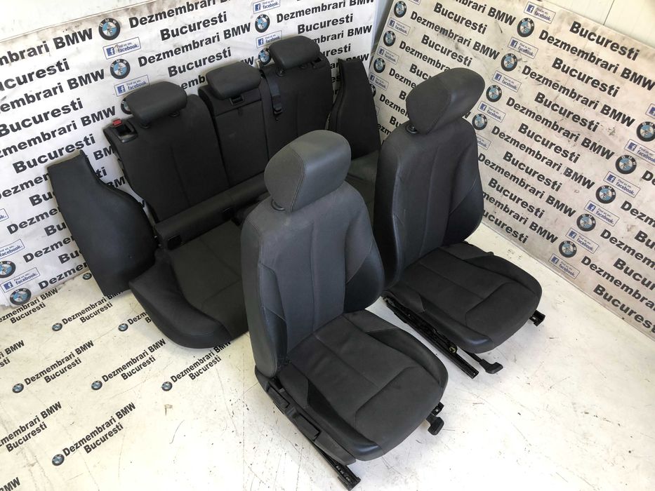 Scaune semi-piele cu incalzire si bancheta BMW F31