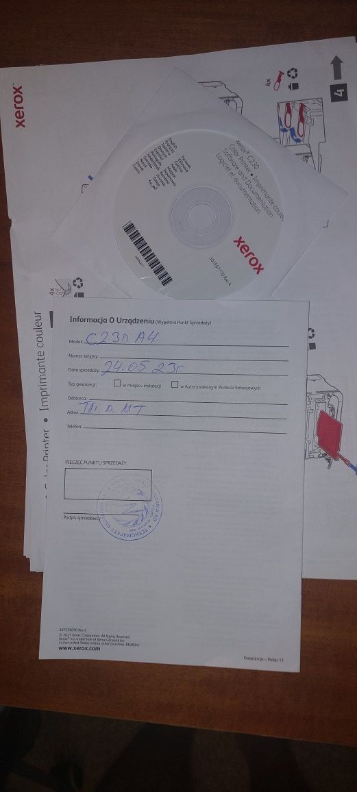 Лазерен цветен принтер XEROX C230