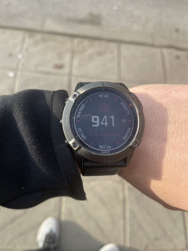 Garmin fenix 6x pro solar