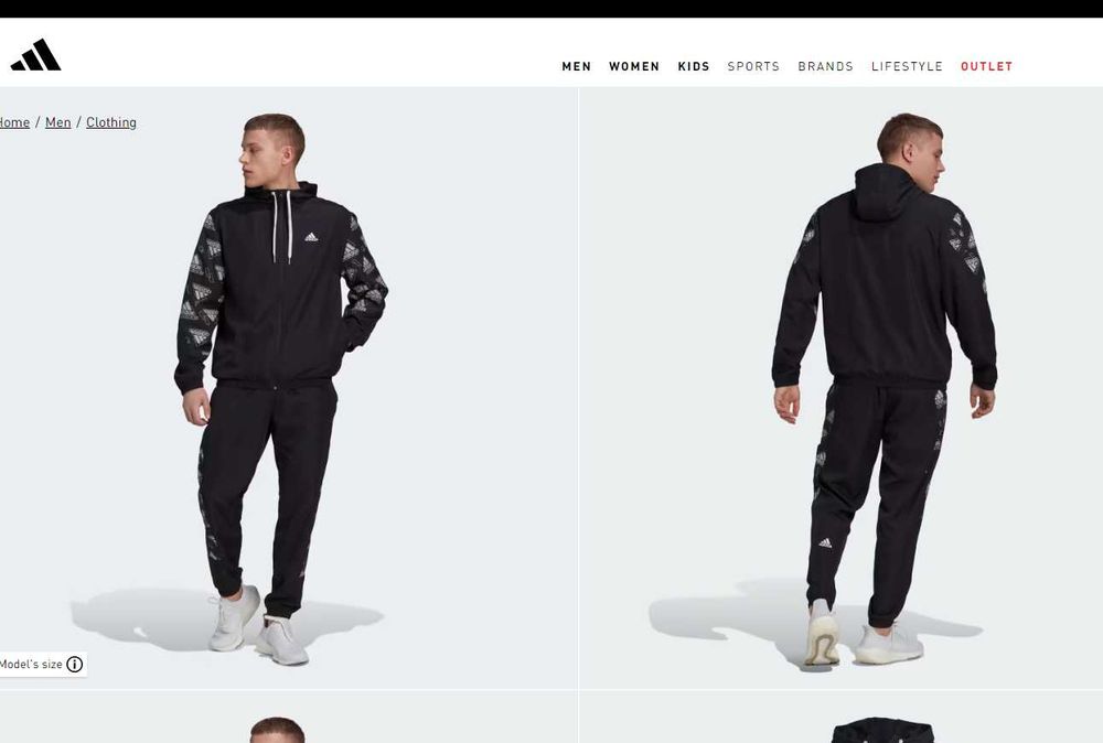 Оригинален спортен екип * ADIDAS MTS WOVEN AOP Print * M-XL