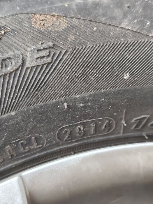 Железни джанти със зимни гуми  14 5/100