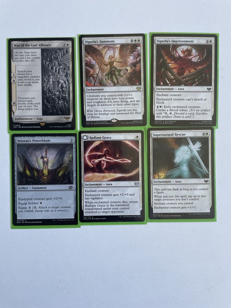 Magic The Gathering mono white creature deck