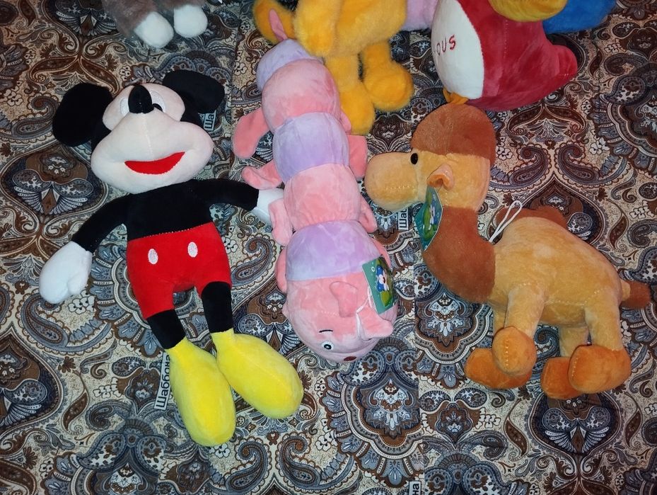 Мягкие игрушки новые