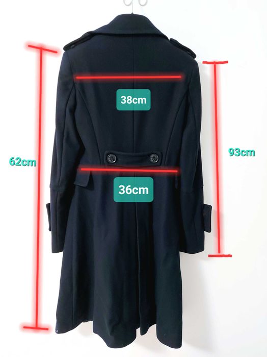 Palton Benetton dama nr.36 S