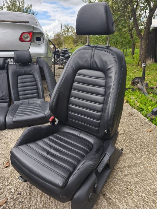 Scaune față de piele + banchetă  și cotieră Volkswagen Passat B6 break