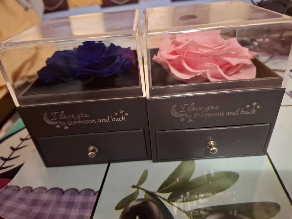 Lănțișor + pantaniv argint 925 + cutie depozitare + trandafir