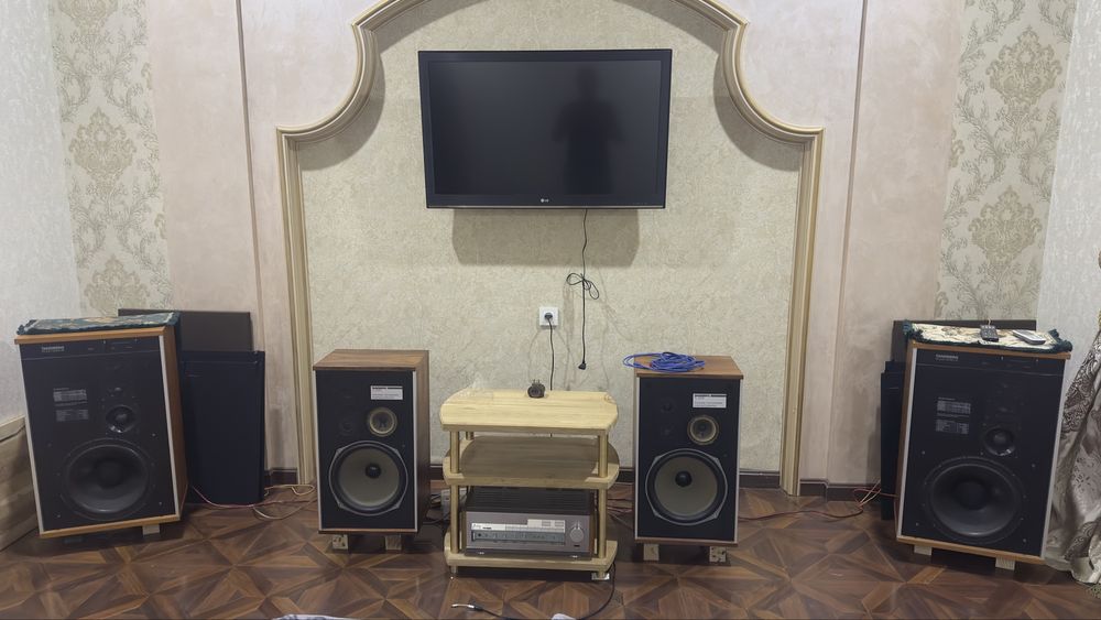 Акустика Tandberg TL5020(norway)и усилитель Yamaha ax2000a