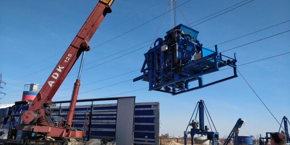 Presa/ Masina/ Vibropresa Speed 1200 - pavele, boltari, borduri beton