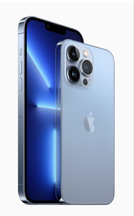 Като нов, Iphone 13 Pro Max, 256GB, Sierra Blue/Айфон 13 Про Макс