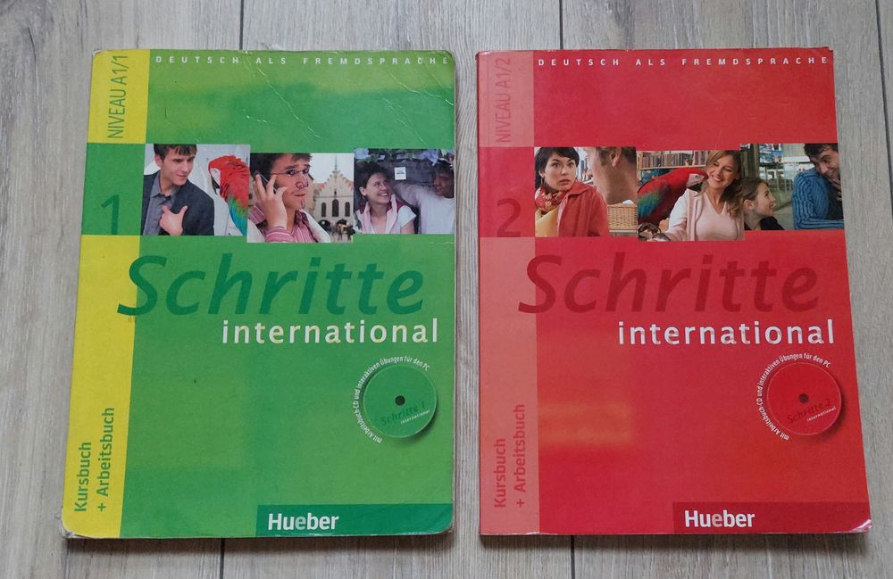 Учебници по немски език Schritte - издателство Hueber