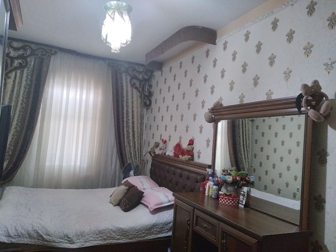 Kvartira 3 xonali. 9 etajlı Dom 3 etaj.