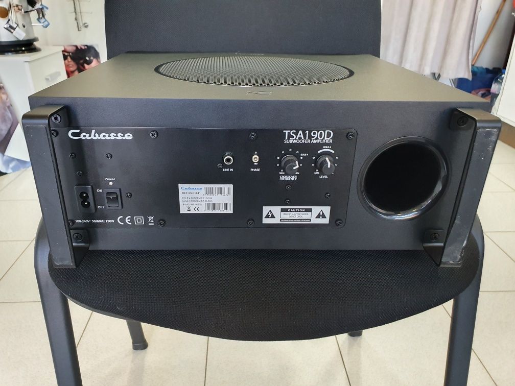Аудио система Cabasse EOLE 4 B 5.1 с активен субуфер