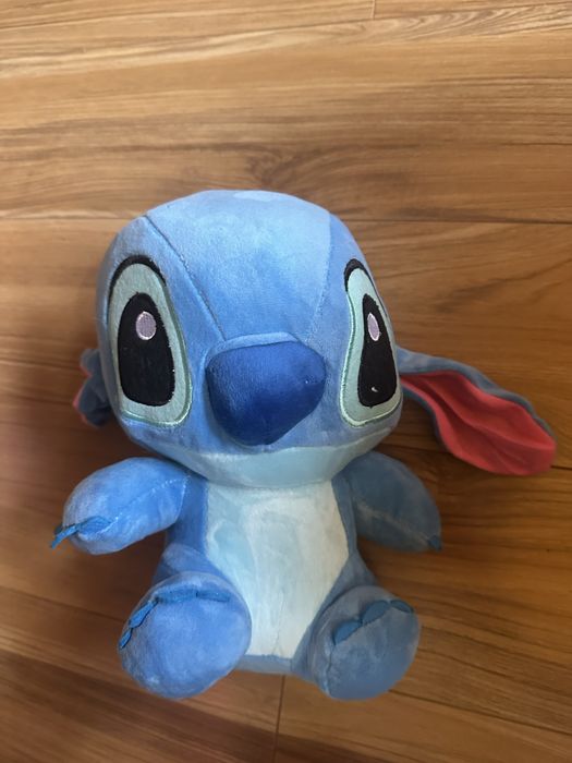 Jucarie de plus Stitch, aproximativ 28 cm, albastru, NOU