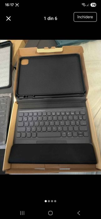 Tastatura iPad Air 11 inch 2024,2025,Ipad pro 12.9 inch 6/5/4/3 gen
