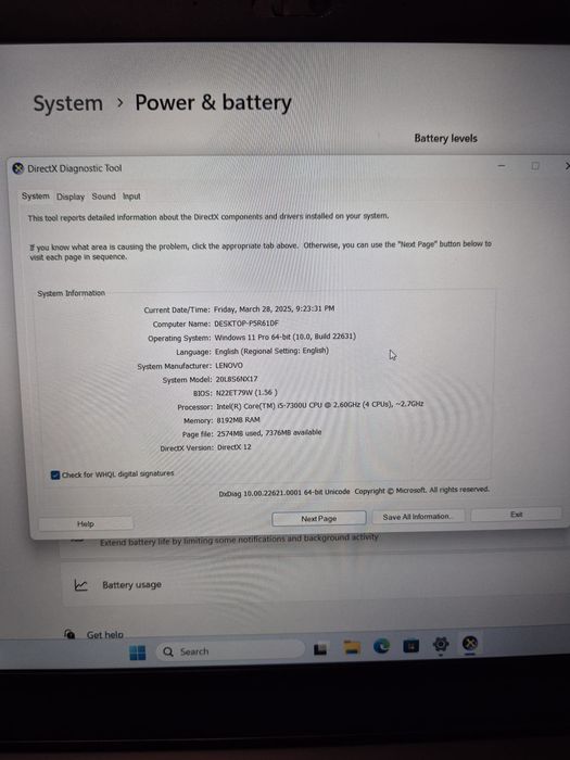 Laptop Lenovo Thinkpad T480s Touch-screen  i5 Ssd 512