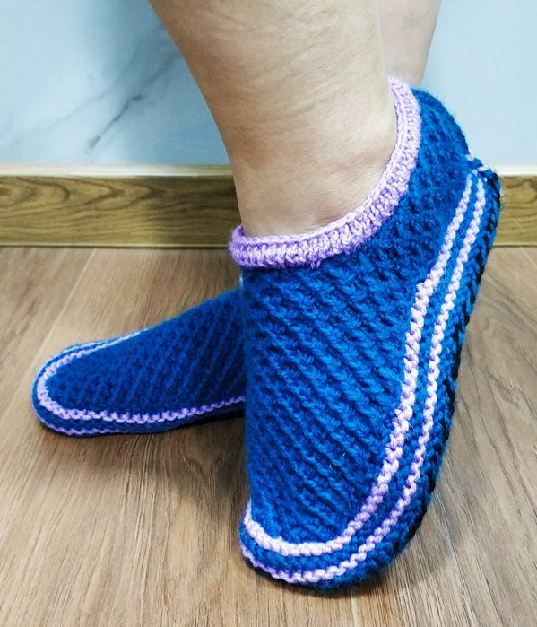 Вязаные следочки