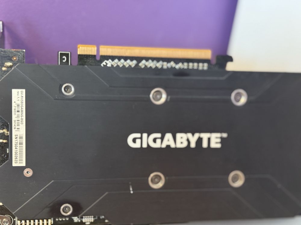 Видео карта Gigabyte Radeon RX 580 8GB