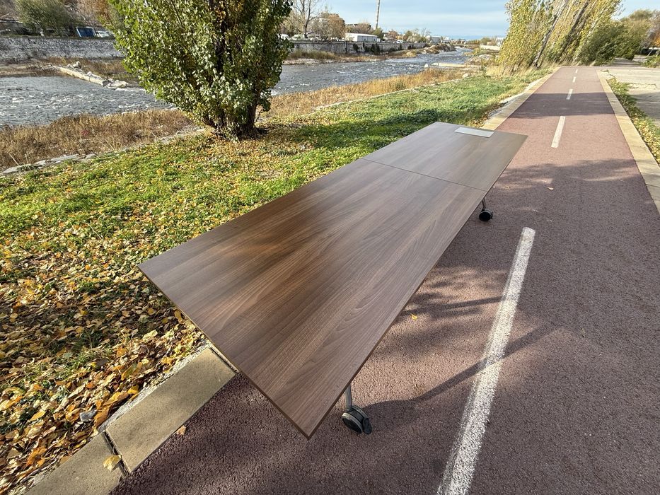 Страхотна конферентна маса сгъваема подвижна ролбар на колелца със ДДС