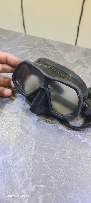 Маска для дайвинга, плаванья, подводной охоты.