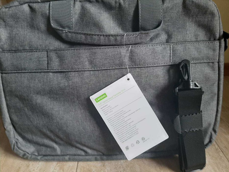 Нова Чанта за лаптоп LENOVO T210 15,6" сив цвят