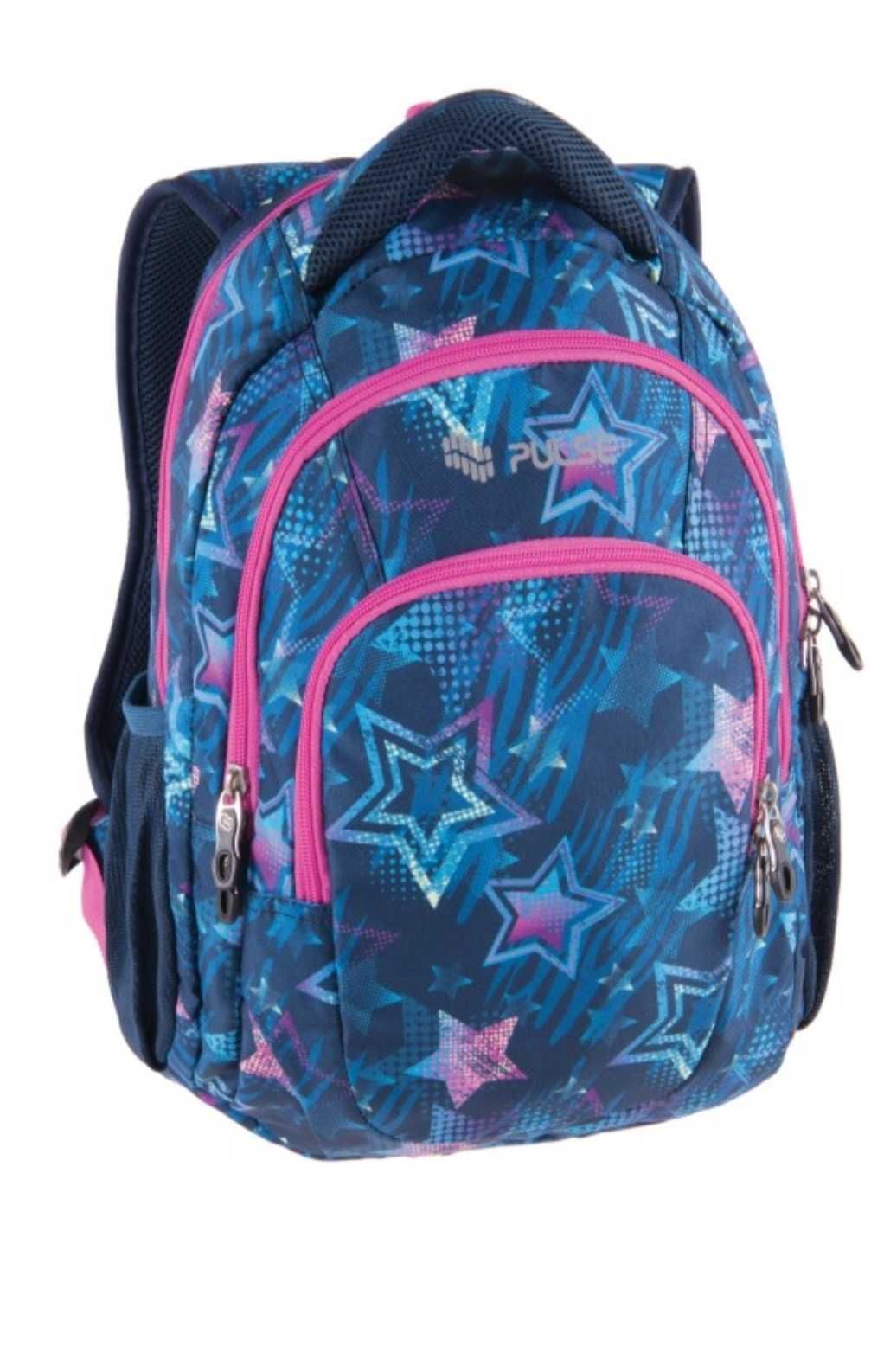 Rucsac Pulse Teens Blue Stars #160lei