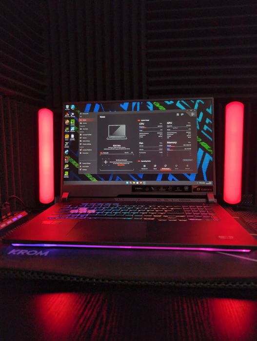 Laptop Gaming Asus ROG Strix 17.3", RTX 3050 Ti, 16GB, Ryzen 7 4800H