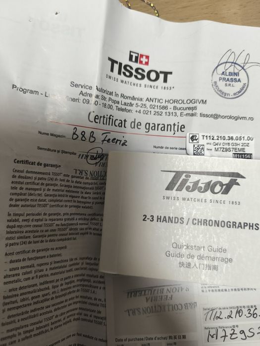 Ceas dama tissot