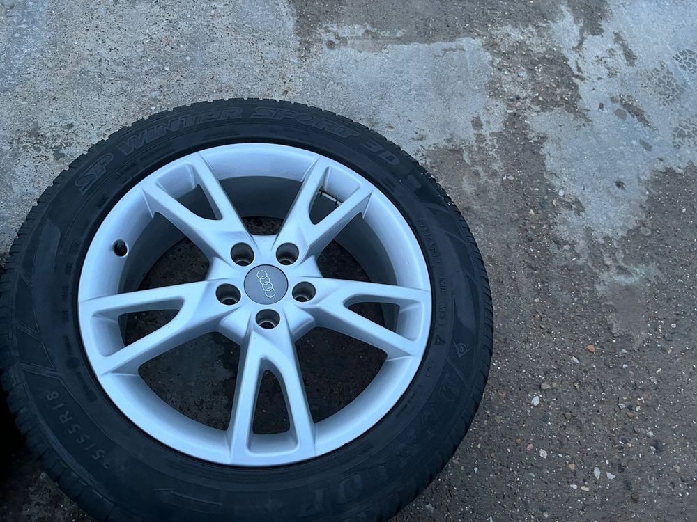 Jante 18 Audi Q2,Q3,Q5+Anv iarna 235/55/18 Dunlop