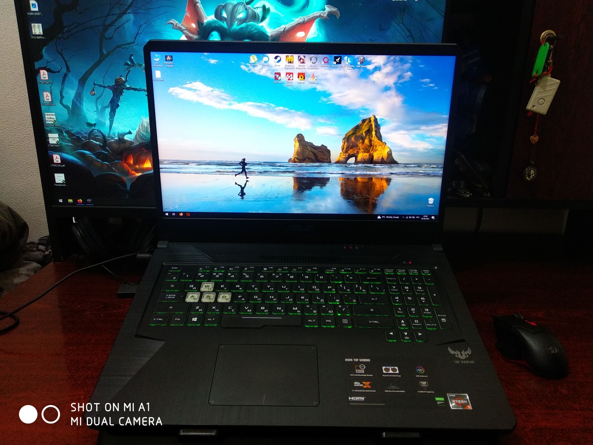 Ноутбук asus tuf gaming fx 705 dt