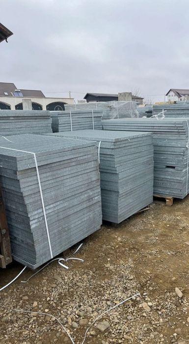 Grătare zincate galvanizate