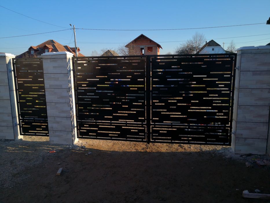 Porți, garduri ,balustrade inox, fier forjat