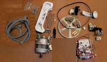 Dezmembrez masina spalat Electrolux EWT1276ELW 913102364 cuva defecta